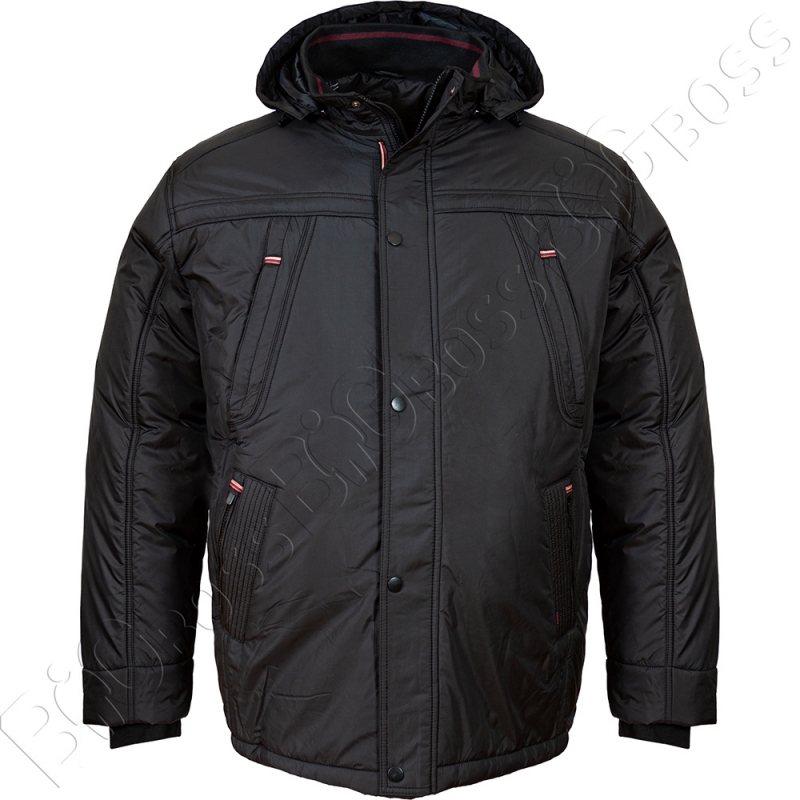 Куртка прямого кроя (еврозима) чёрного цвета Olser 0