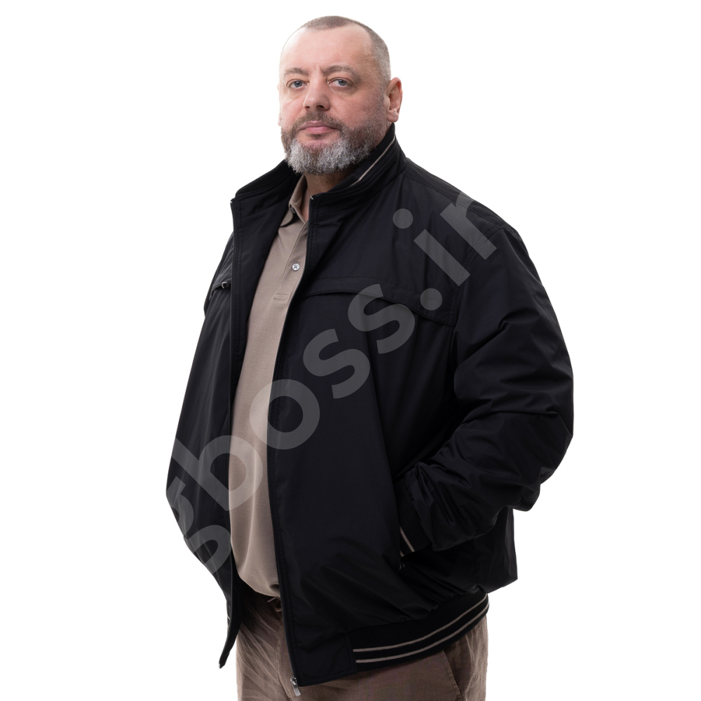 Тонкая ветровка на подкладке чёрного цвета IFC 1