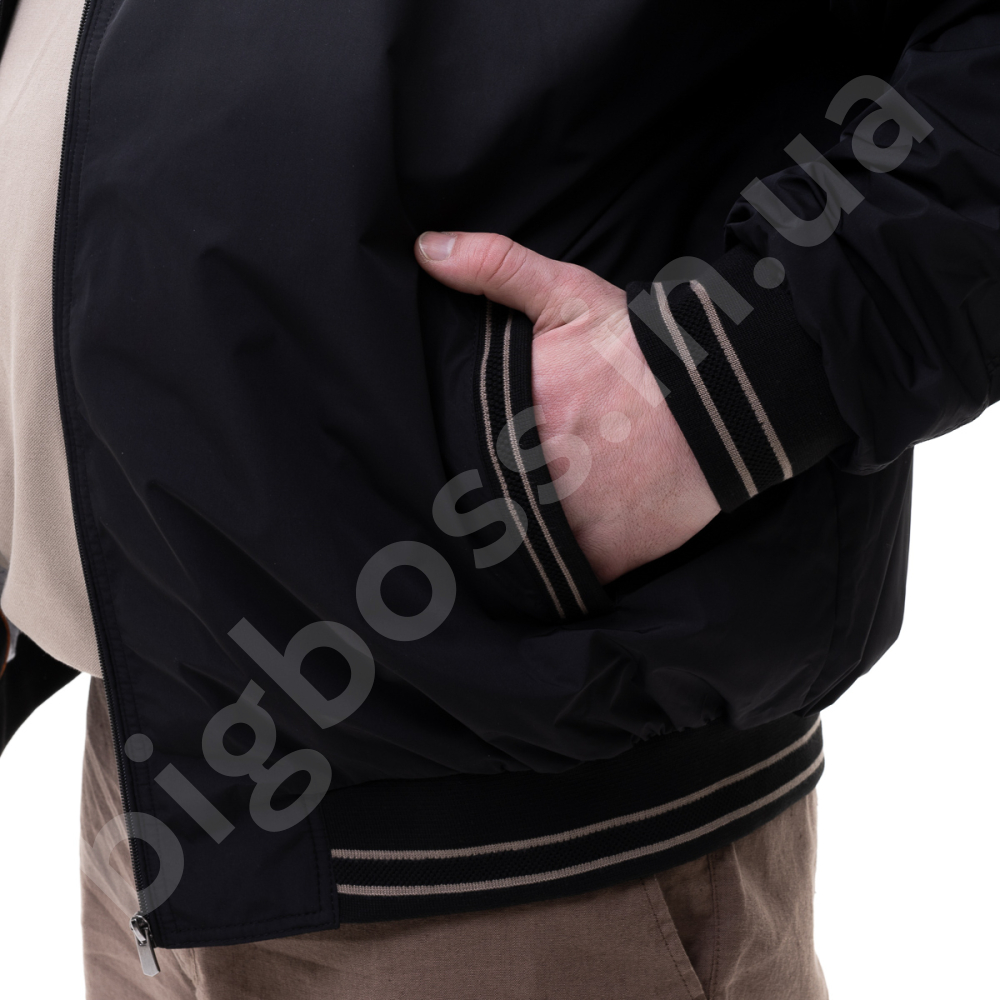 Тонкая ветровка на подкладке чёрного цвета IFC 3