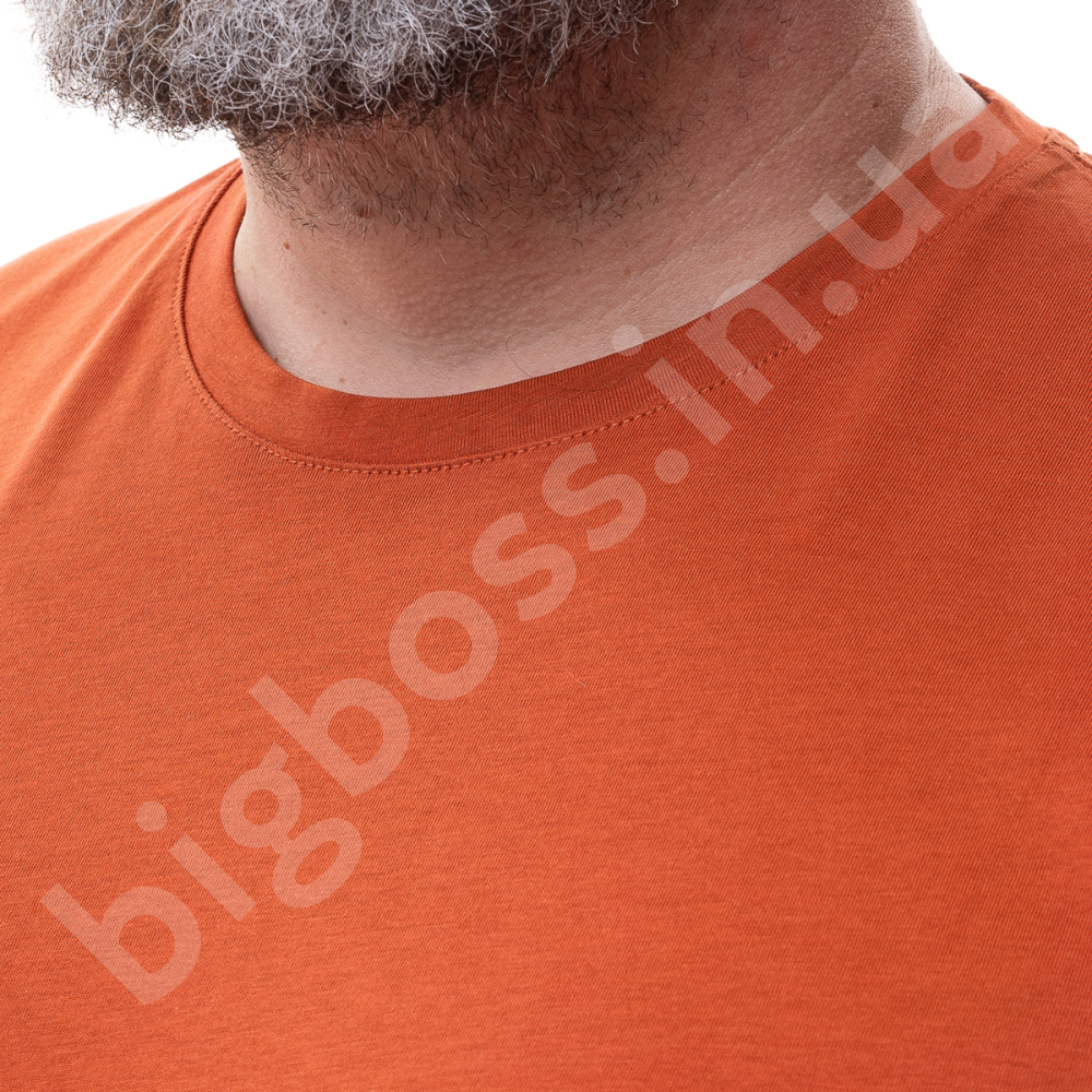 Футболка на манжете терракотового цвета La Vita 4