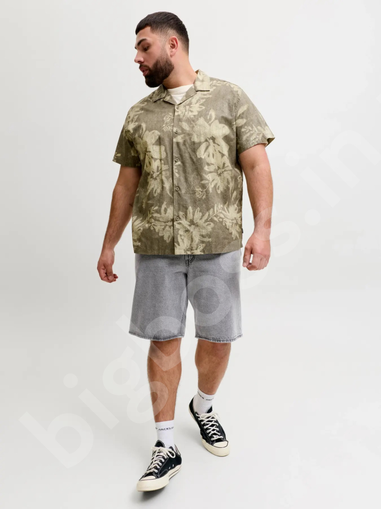 Джинсові шорти сірого кольору Jack & Jones 4