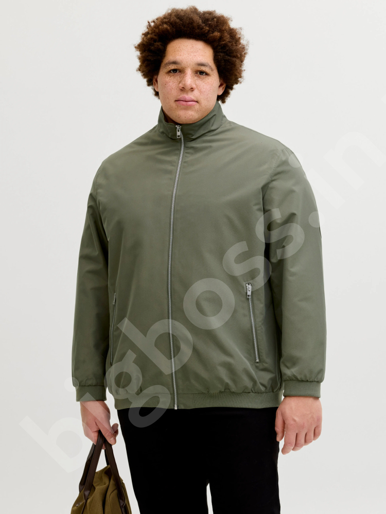 Вітровка кольору хакі Jack & Jones 4