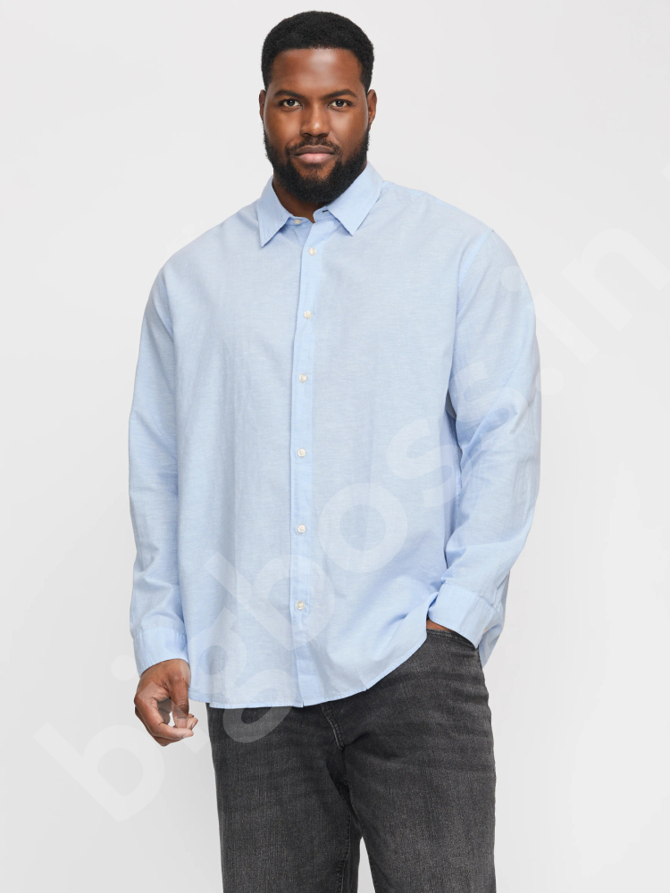 Рубашка льняная Jack & Jones 0