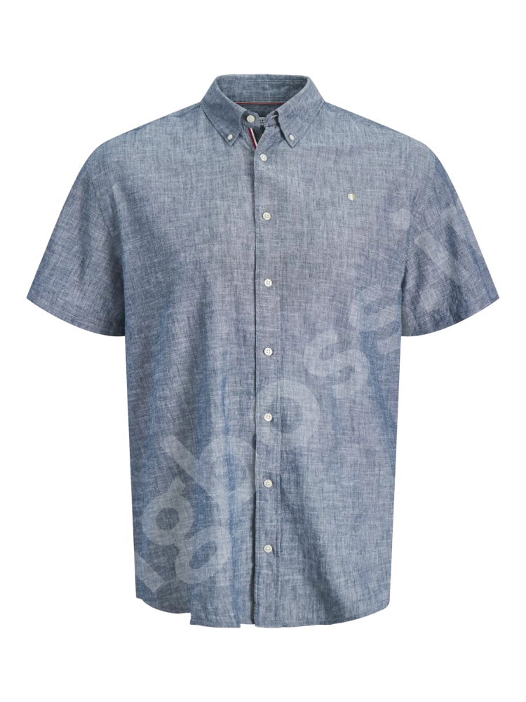 Сорочка лляна синього кольору Jack & Jones 5