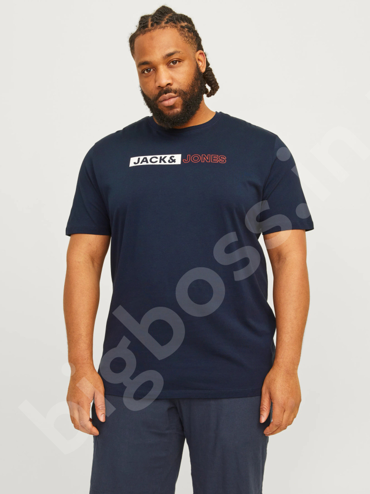 Футболка тёмно синего цвета Jack & Jones 0