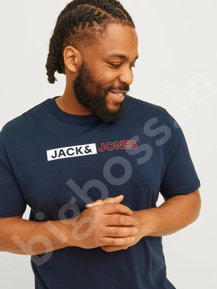 Футболка тёмно синего цвета Jack & Jones 1