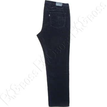 Вельветовые штаны тёмно синего цвета Dekons 3
