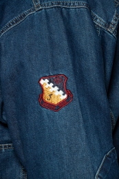 Джинсовая куртка с капюшоном Dekons 4