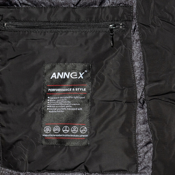 Зимняя куртка прямого кроя чёрного цвета Annex 4