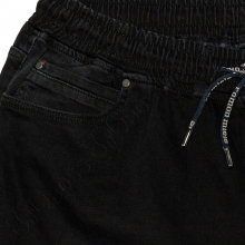 Осенние джинсы на резинке чёрного цвета Ramon Miele 2