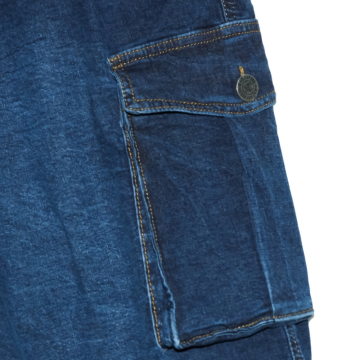Джинсовые шорты синего цвета Mac Caprio 3