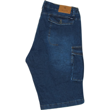 Джинсовые шорты синего цвета Mac Caprio 4