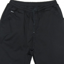 Летние штаны на резинке чёрного цвета Dekons 1