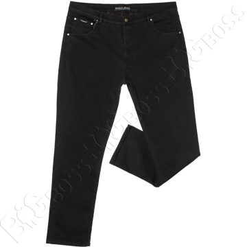 Зимние джинсы чёрного цвета (на флисе) Dekons
