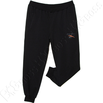 Спортивные штаны на манжетах (ВЕСНА-ЛЕТО) чёрного цвета Big Team